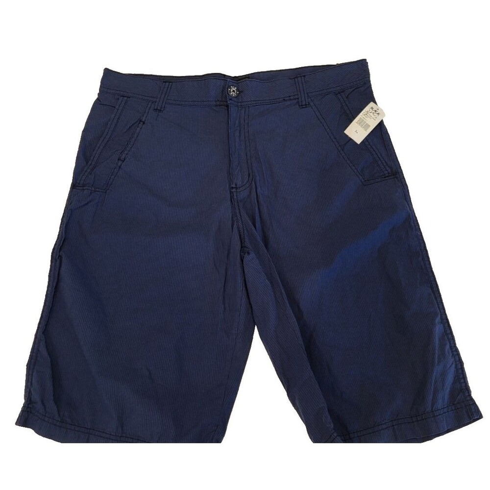 Mens Shorts NWT Navy pinstripe Black Jack size 34